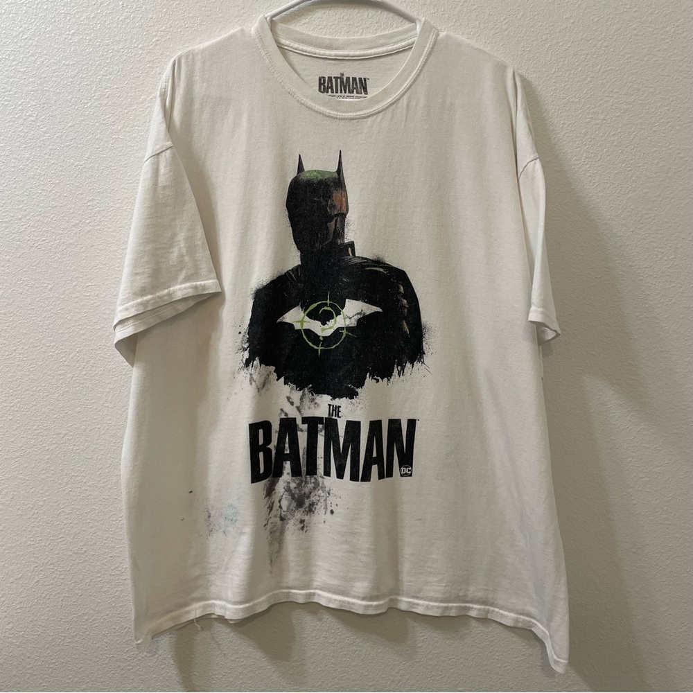 The Batman movie t shirt white 2xl